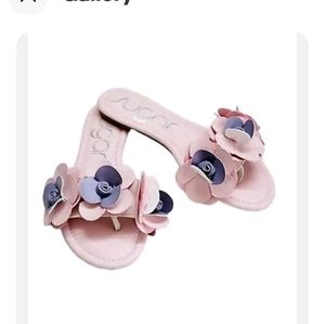 SUGAR flower sandals. 9 new